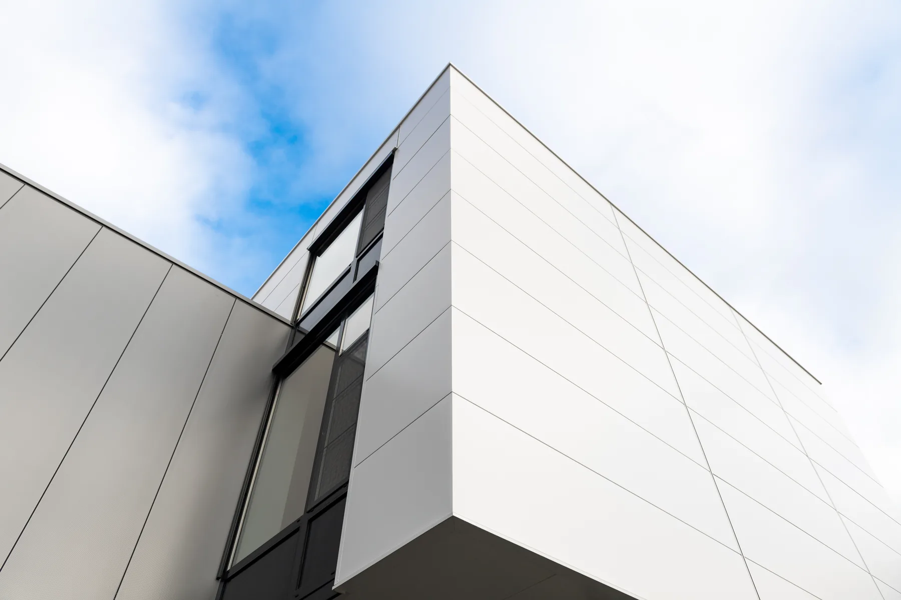 Geometrisch detail van de VLECAD®-gevel